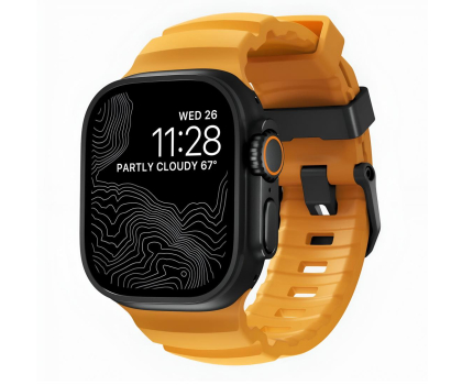 Pasek do smartwatchy Nomad Rocky Point Band Apple Watch 49/45/44/42mm black/sol
